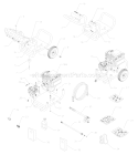 Page B Diagram and Parts List for 1675-0  Briggs and Stratton Pressure Washer